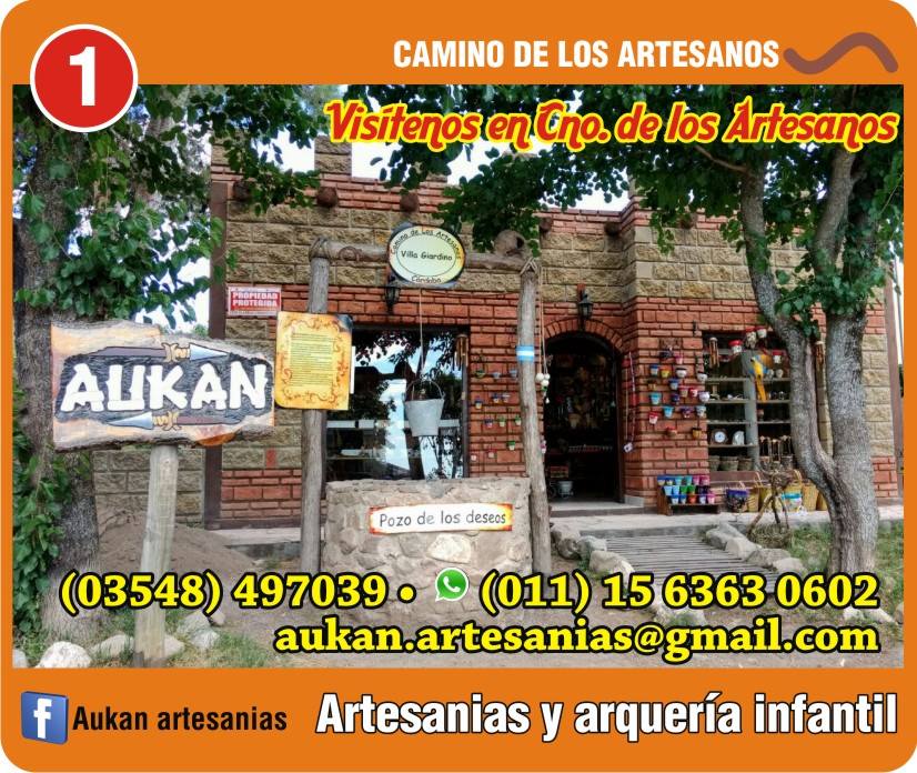 Aukan, Artesanía Medieval en Argentina, Sierras de Córdoba. Posicionamiento en Web